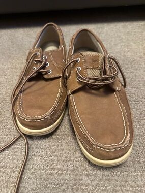 Men's dockers Brown Leather Boat Shoes